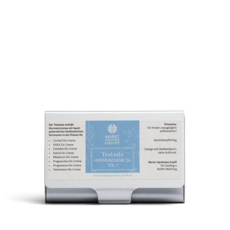 Hormoncreme D4-Testsatz - Markt-Apotheke Greiff